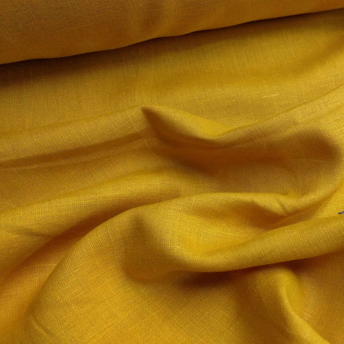 Linen curtains valance with tie up mustard yellow, farmhouse kitchen curtains in natural