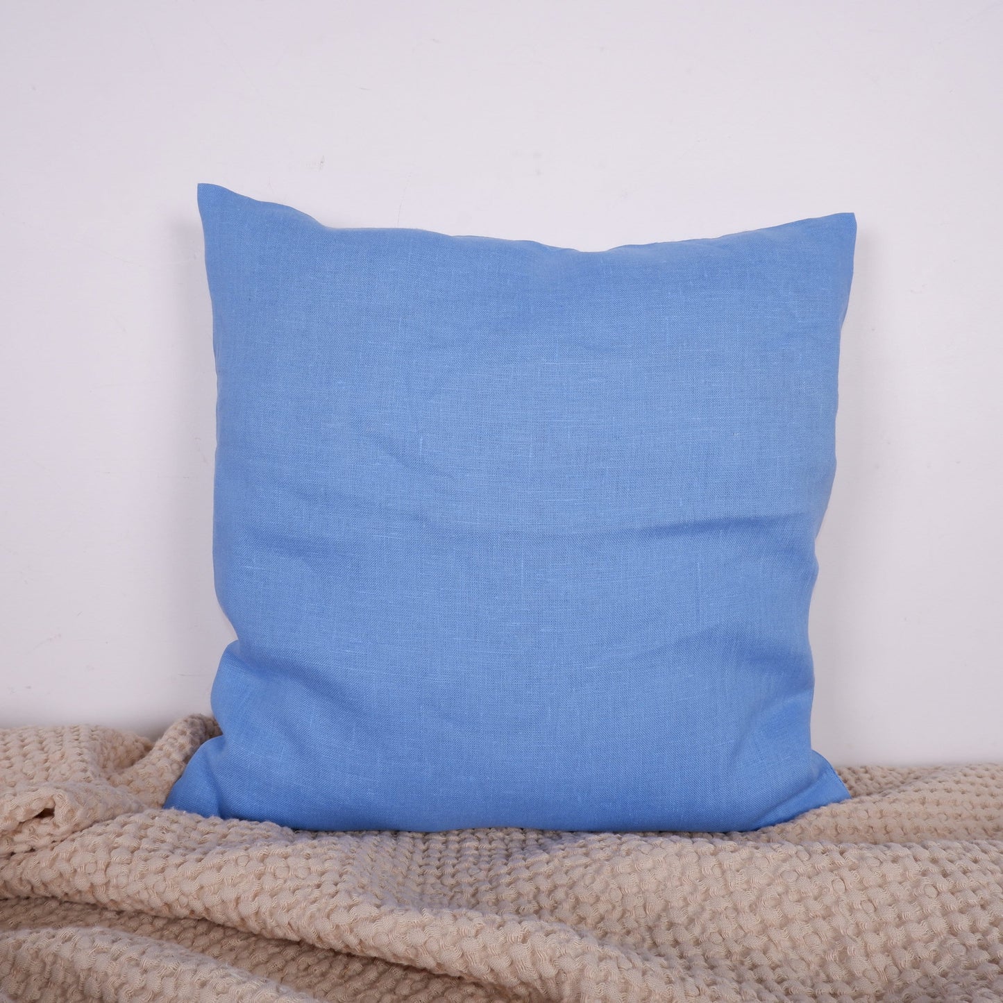 SALE LINEN Cushion cover in green, decorative linen pillow cover blue navy