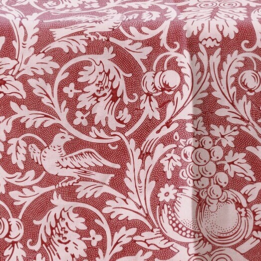 Linen foral tablecloth william Morris Queen Anne, arts and crafts movement tablecloth Victorian style