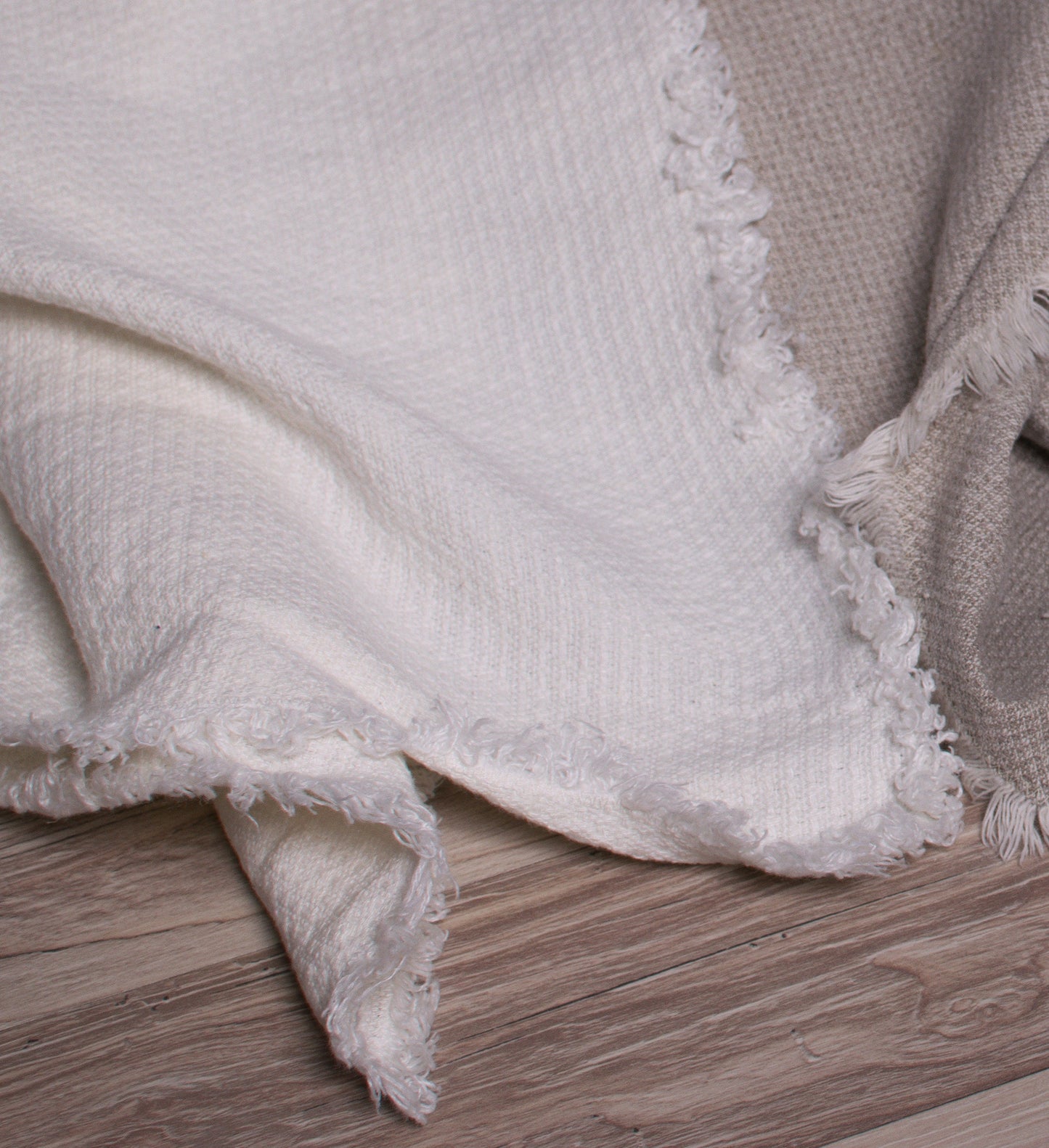 Stonewashed White grey Natural Blancket Bedspread Bed Cover Throw Alwayslovelinen 100% Linen Lovelinen