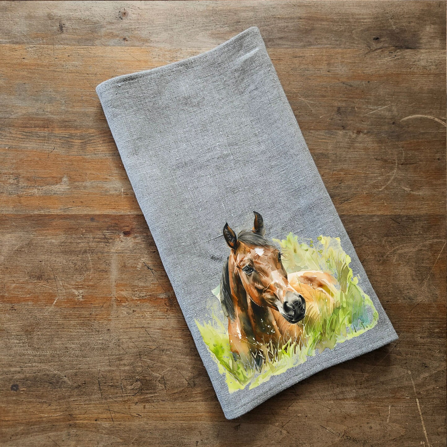 Sheep Tea Towel in linen, hand Towels Tea in linen, pets Dish Towel Kitchen Décor Tea Towel in linen