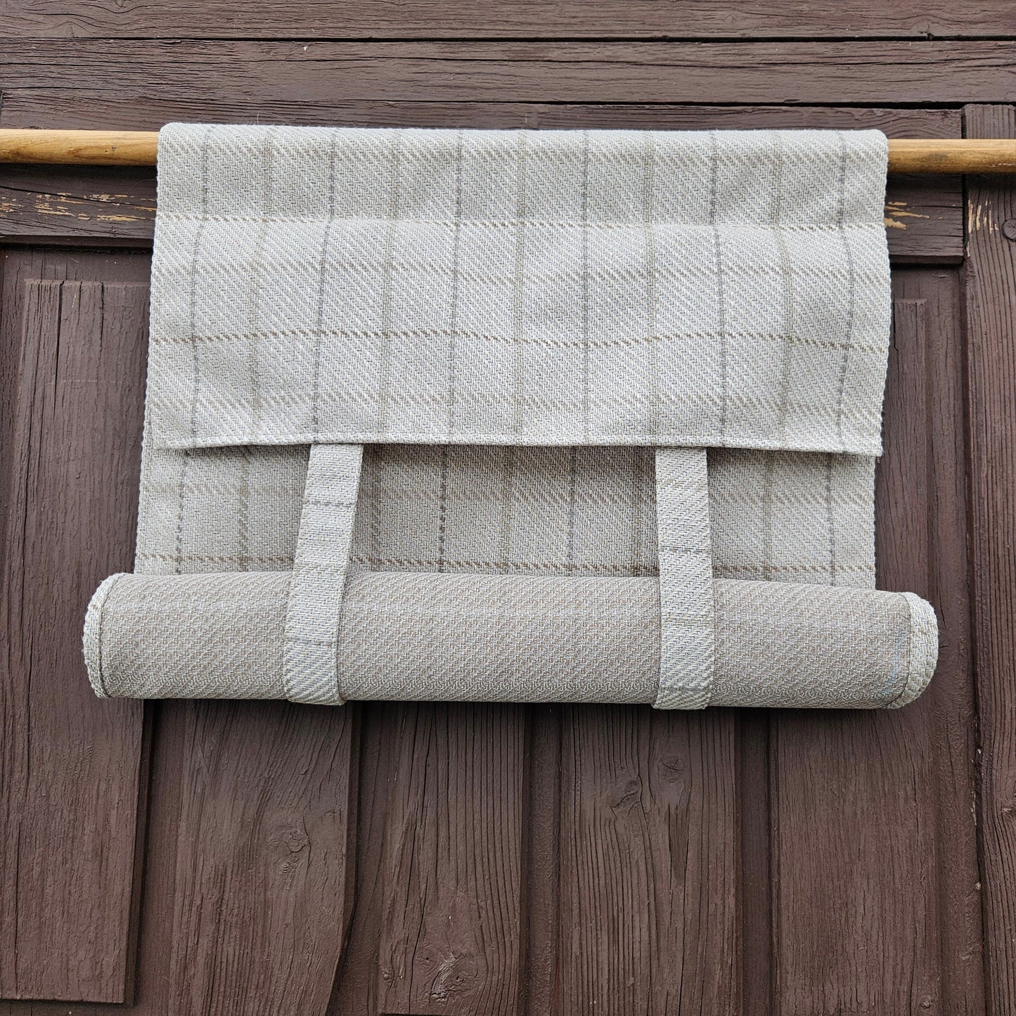 grey French Door Curtain 1 Panel