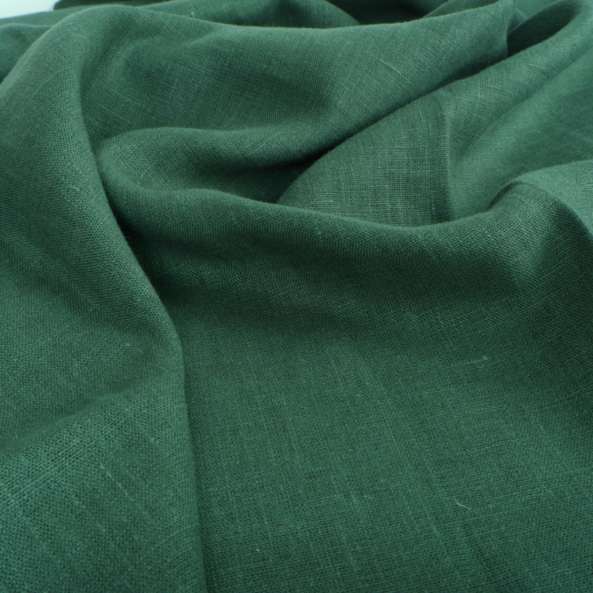 Linen curtains valance with tie up green, farmhouse kitchen curtains in natural green