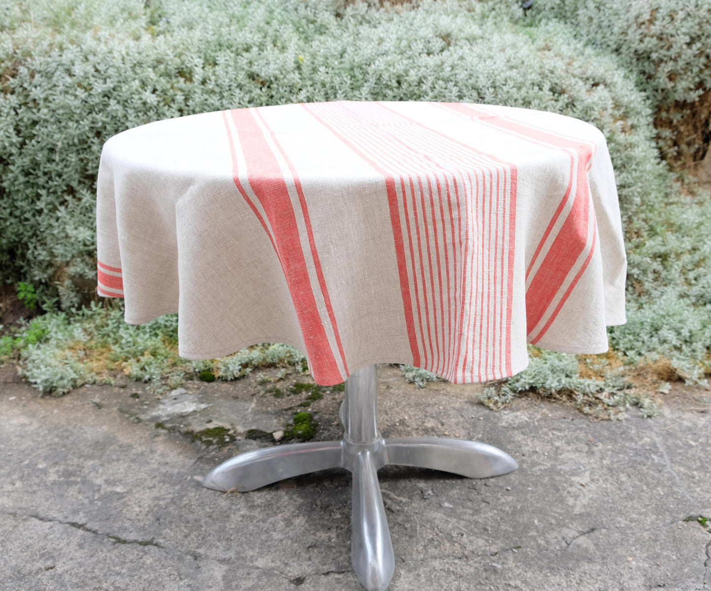 100% Linen Tablecloth Handmade Round Oval Rectangle Table cloth Natural Linen large Custom table decor Wedding decor Catering
