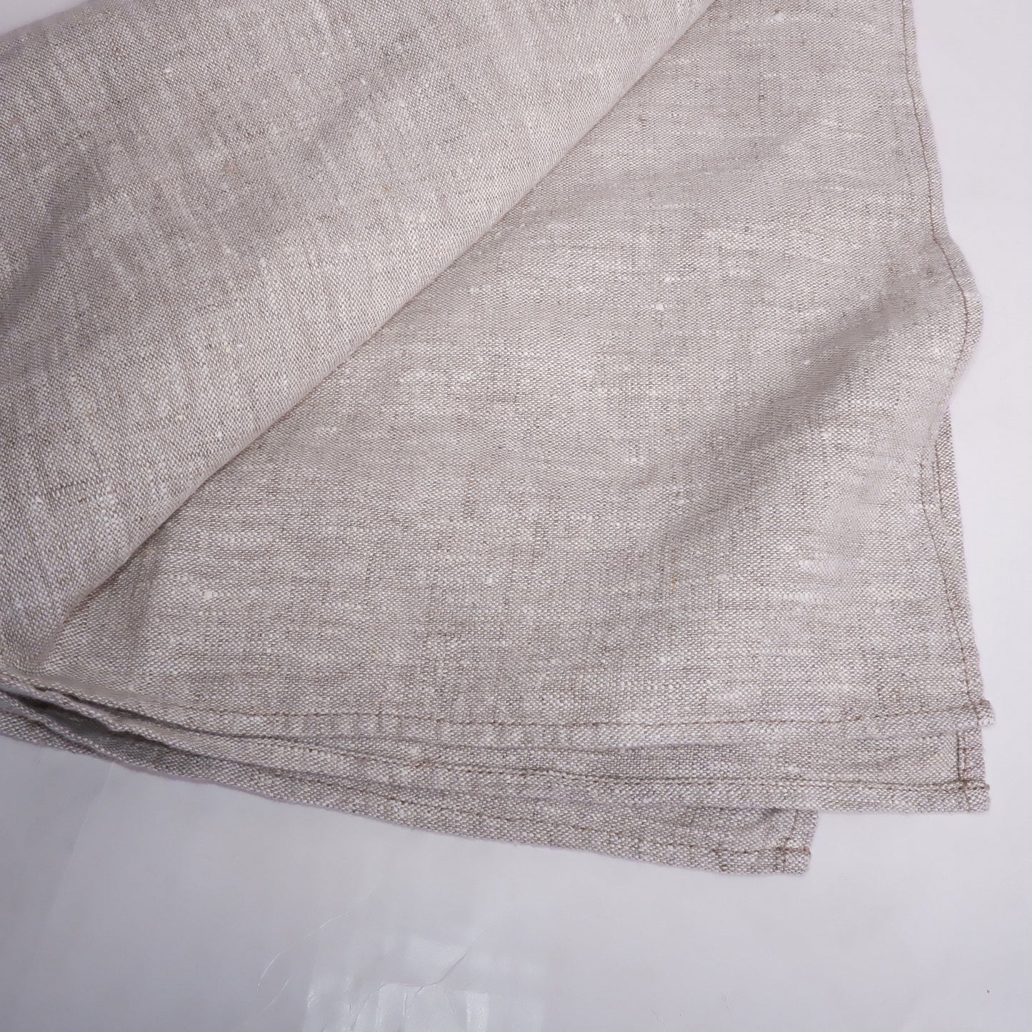 Natural linen flat sheet, Custom size bed sheet, Handmade soft linen sheet, Washed linen bedding, Queen, King, Double,
