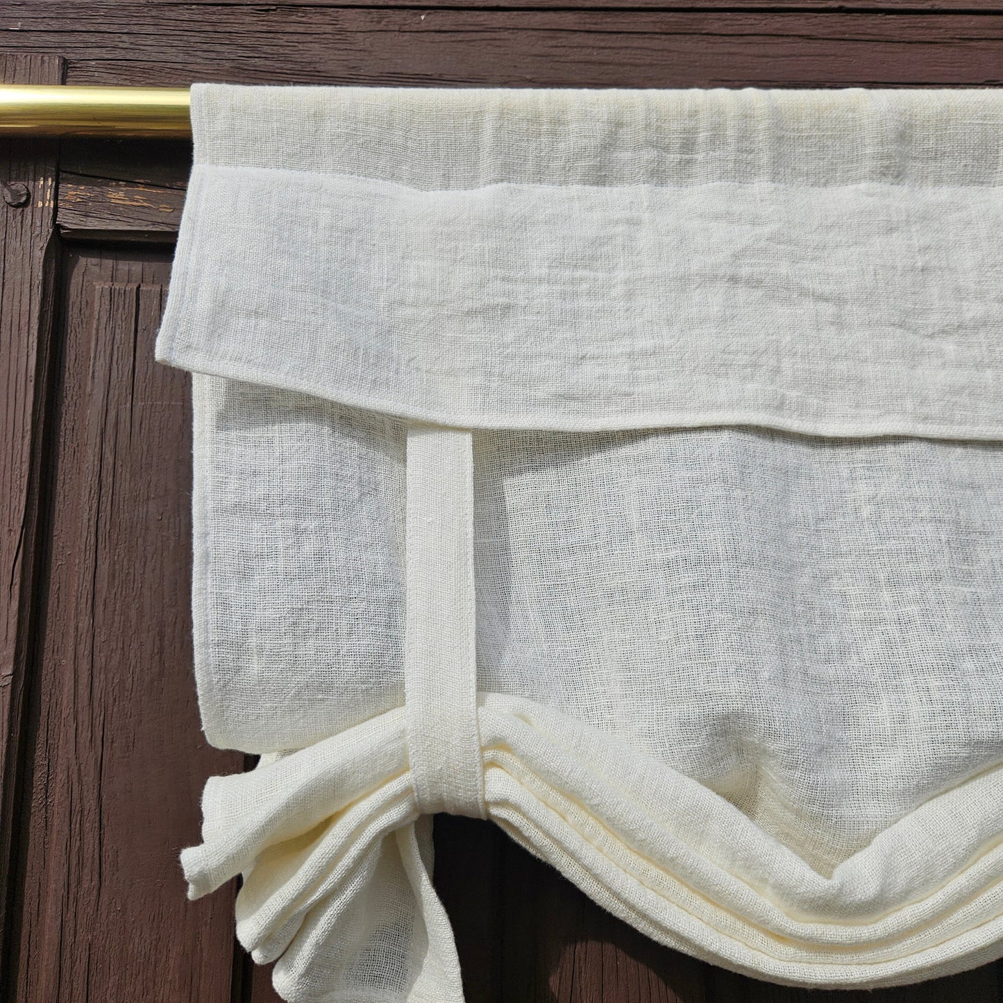 white French Door Curtain 1 Panel, white curtain panels for door window in linen
