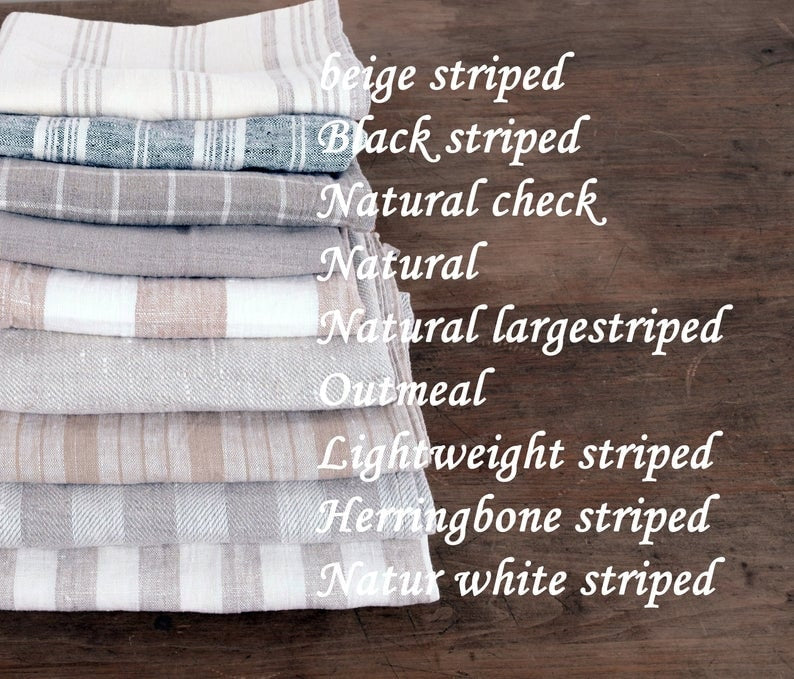 Garcon-förkläde 100 % kraftigt och medeltjockt linne. Mjukgjort köksförkläde för trädgårdsarbete, handgjort. Vardagsförkläde.