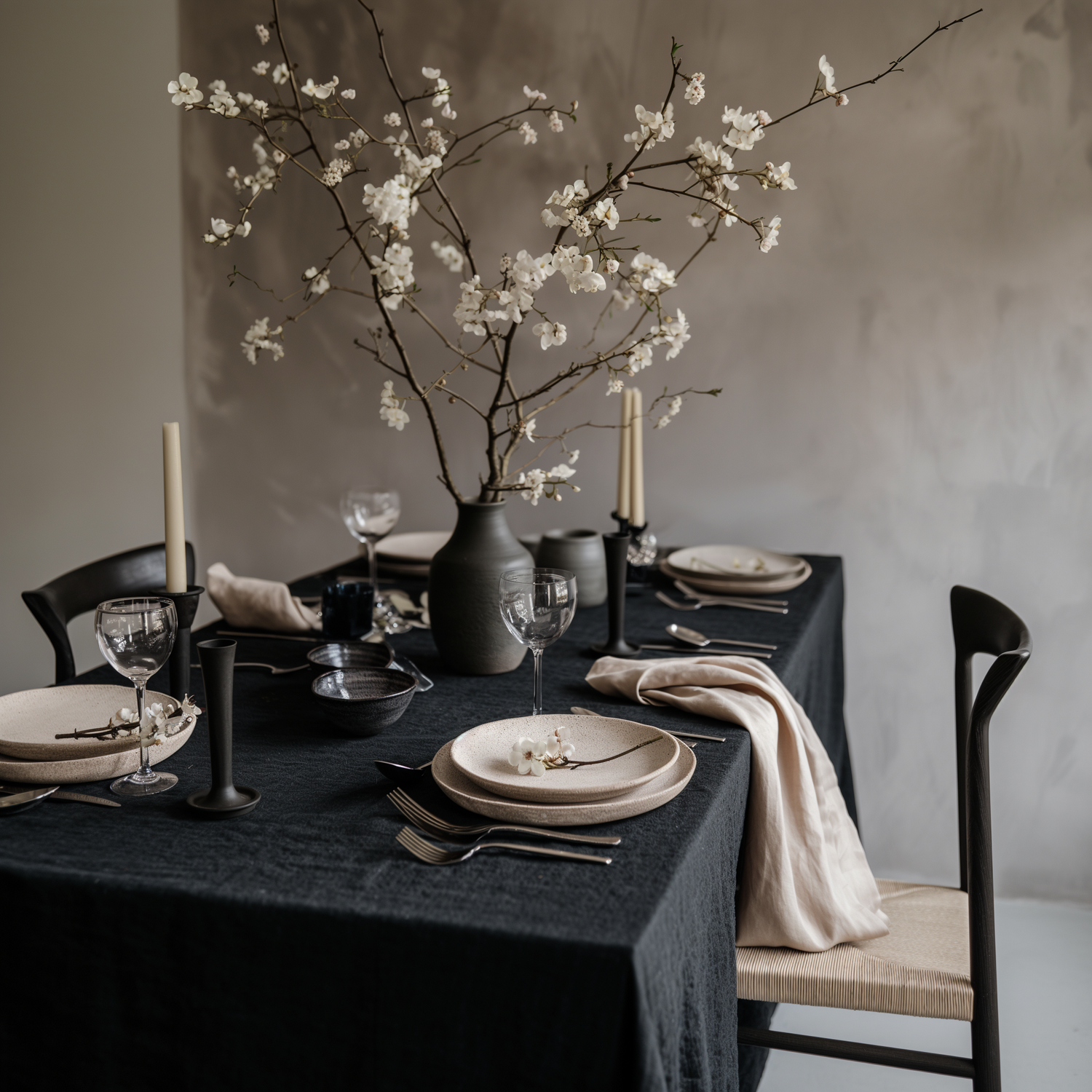 Tablecloth in linen