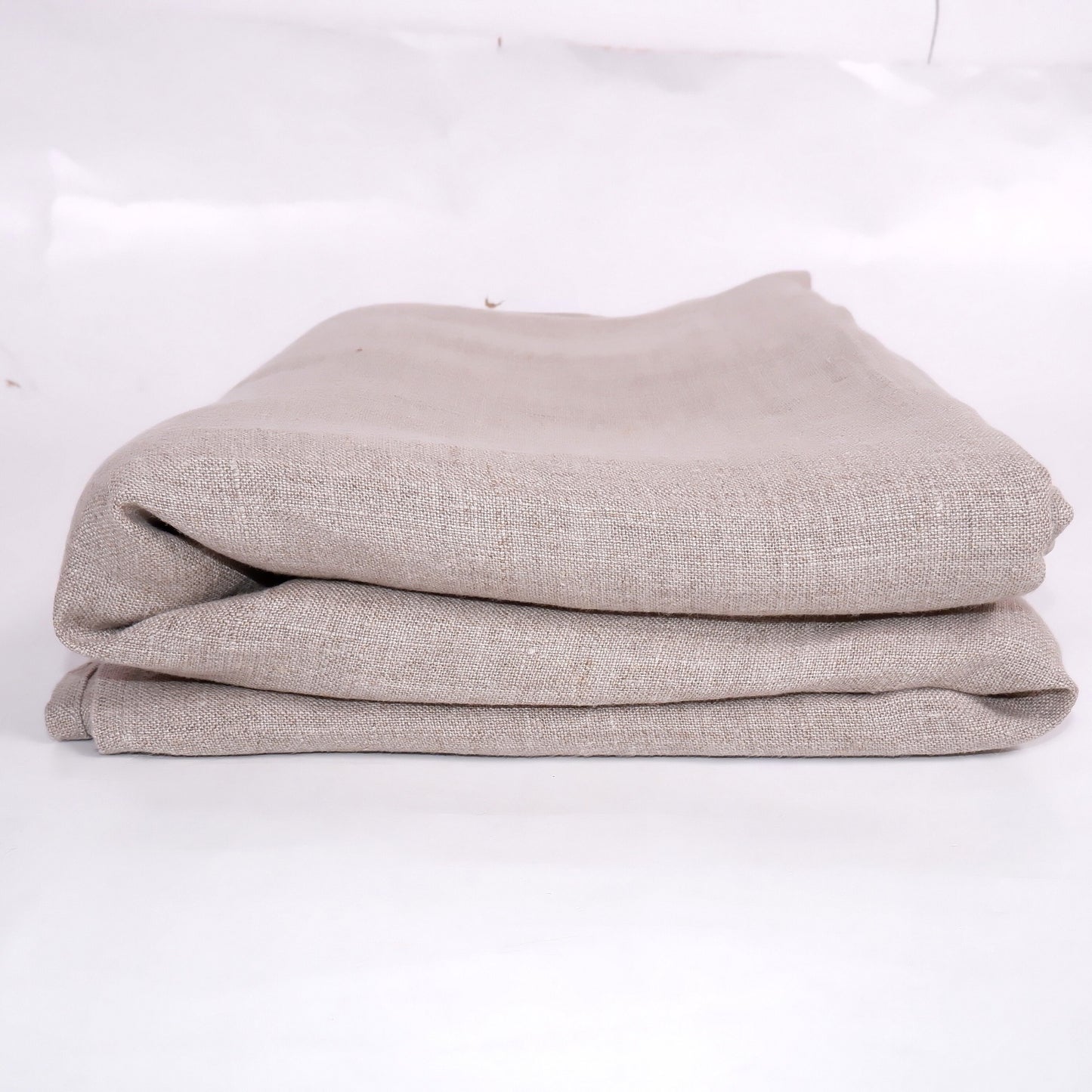 french striped Ottoman slipcover, natural cover Custom ikea linen cover cube slip cover for bench pouf sofa cover customsize