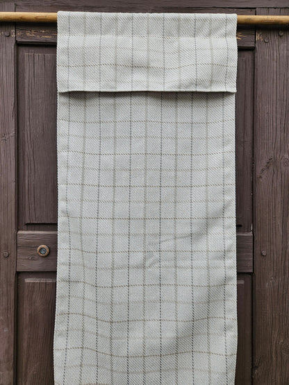 grey French Door Curtain 1 Panel