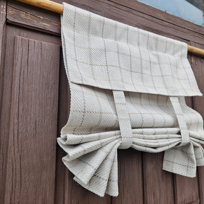grey French Door Curtain 1 Panel