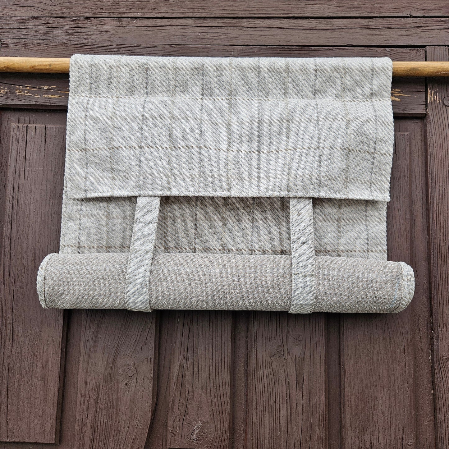 grey French Door Curtain 1 Panel