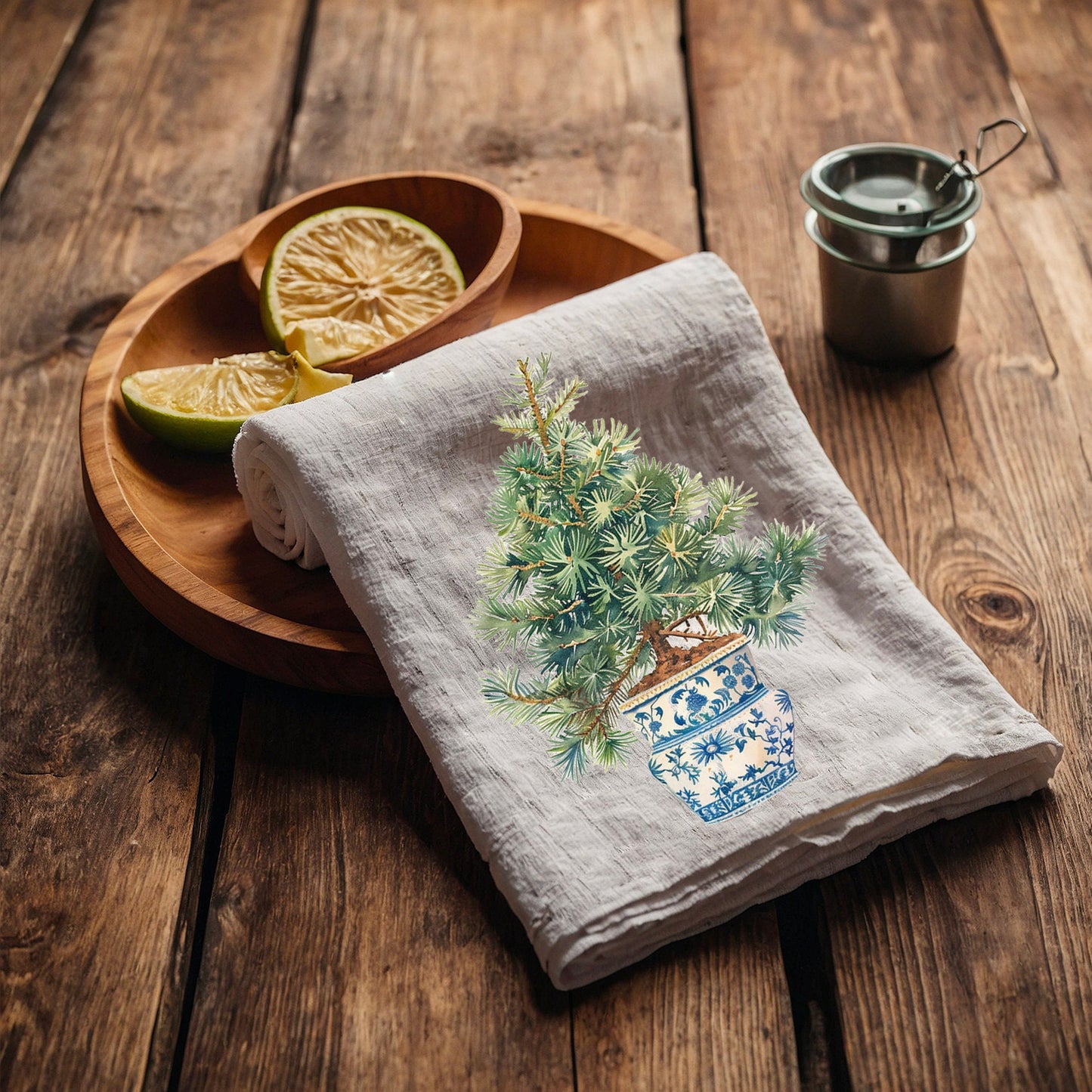 Nutcracker Tea Towel in linen, Christmas Hand Towels Tea, Nutcracker  Dish Towel, Holiday Kitchen Décor Tea Towel