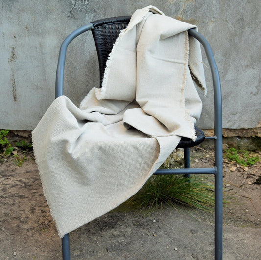 Stonewashed White grey Natural Blancket Bedspread Bed Cover  Throw Alwayslovelinen 100% Linen Lovelinen