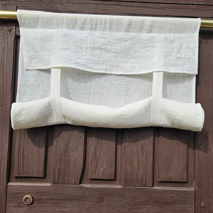 white French Door Curtain 1 Panel, white curtain panels for door window in linen