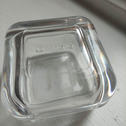 Iittala: VITRIINI Series -  Small Large  Jewelry Box - cear glass jewelry box Finnish design