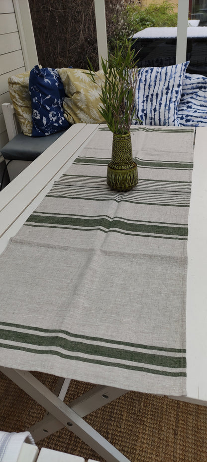 Linen runner Striped - French Provincial