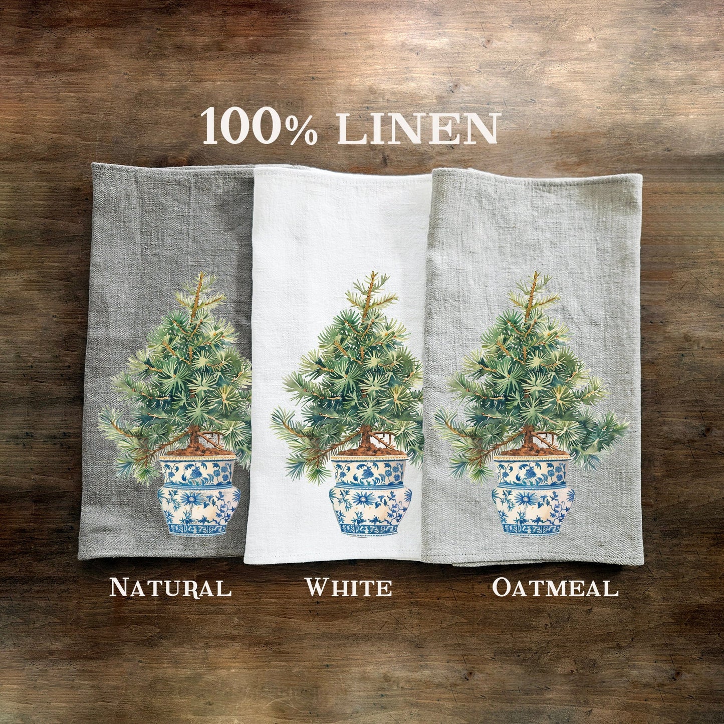 Nutcracker Tea Towel in linen, Christmas Hand Towels Tea, Nutcracker  Dish Towel, Holiday Kitchen Décor Tea Towel Gift