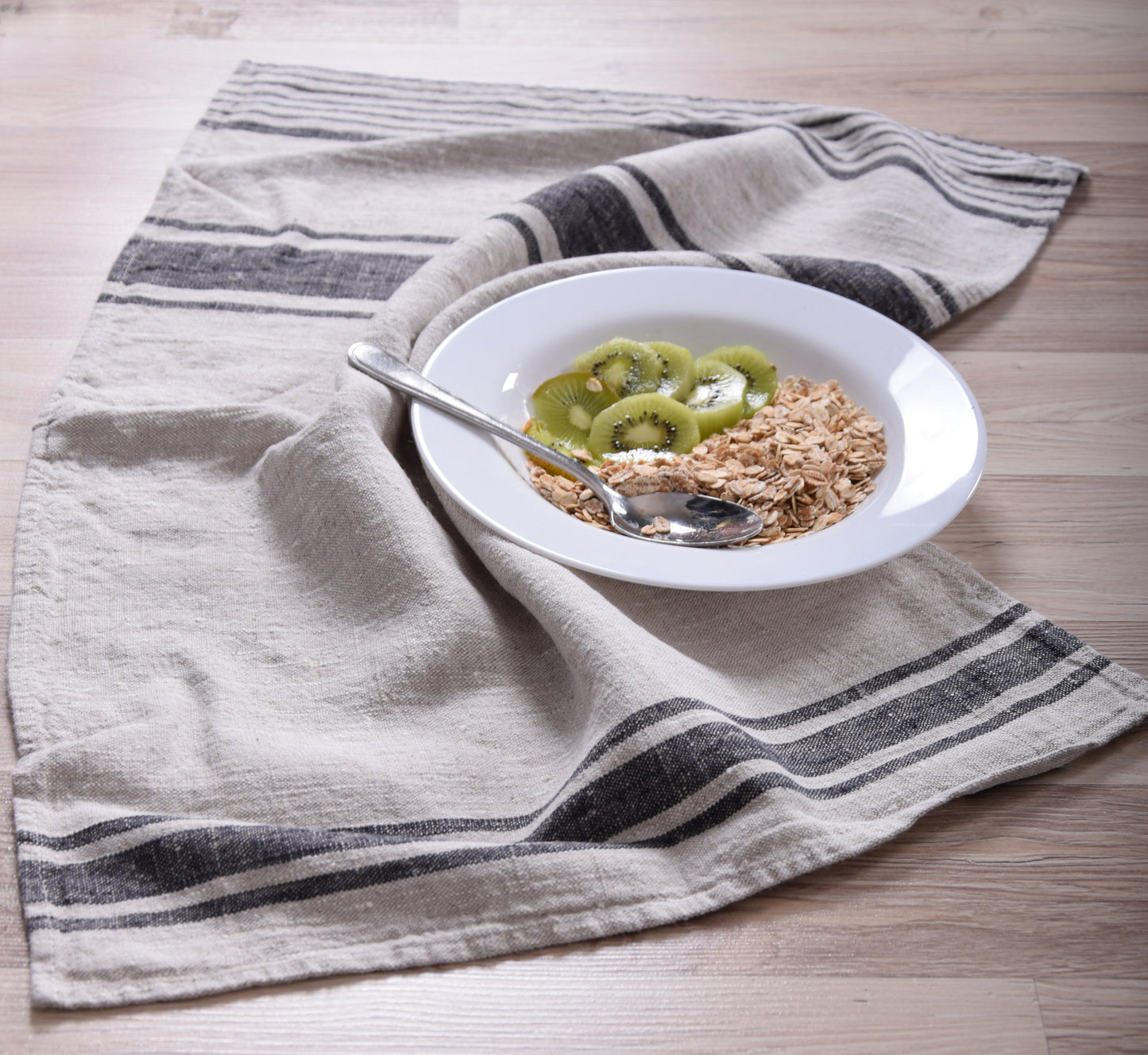 Stonewashed linen tea towel. Linen hand towel. Soft linen. Natural kitchen towel. Linen towel. Dish towel.