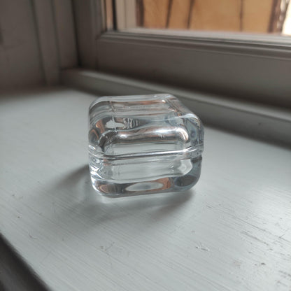 Iittala: VITRIINI Series -  Small Large  Jewelry Box - cear glass jewelry box Finnish design