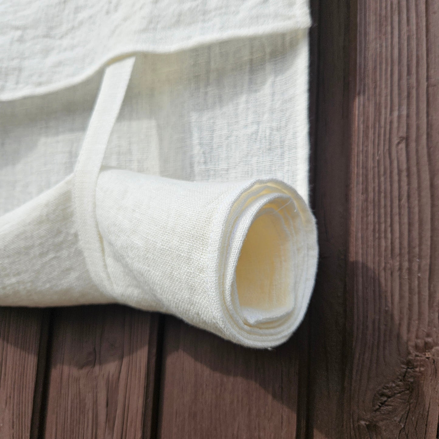white French Door Curtain 1 Panel, white curtain panels for door window in linen