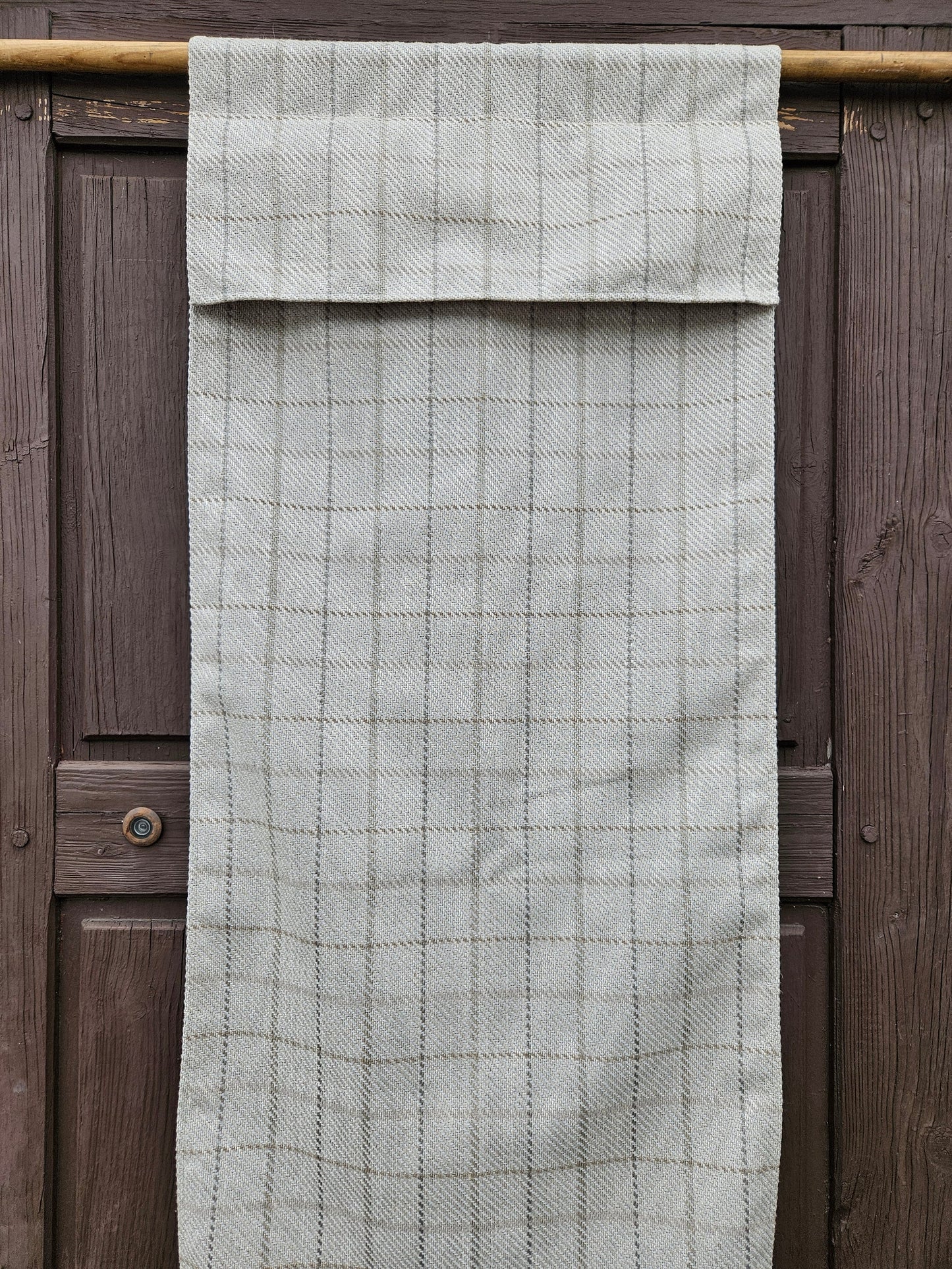 grey French Door Curtain 1 Panel