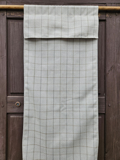 grey French Door Curtain 1 Panel