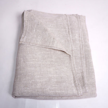 Linen Ottoman slipcover in custom size, natural cover Custom ikea linen cover cube slip cover for bench pouf sofa cover customsize