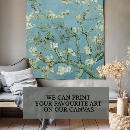 CUSTOM tapesry wall art with personalized photo quotes logo - Custom Canvas Oversized Wall Art on 100% LINEN - Customizable Wall Hangings