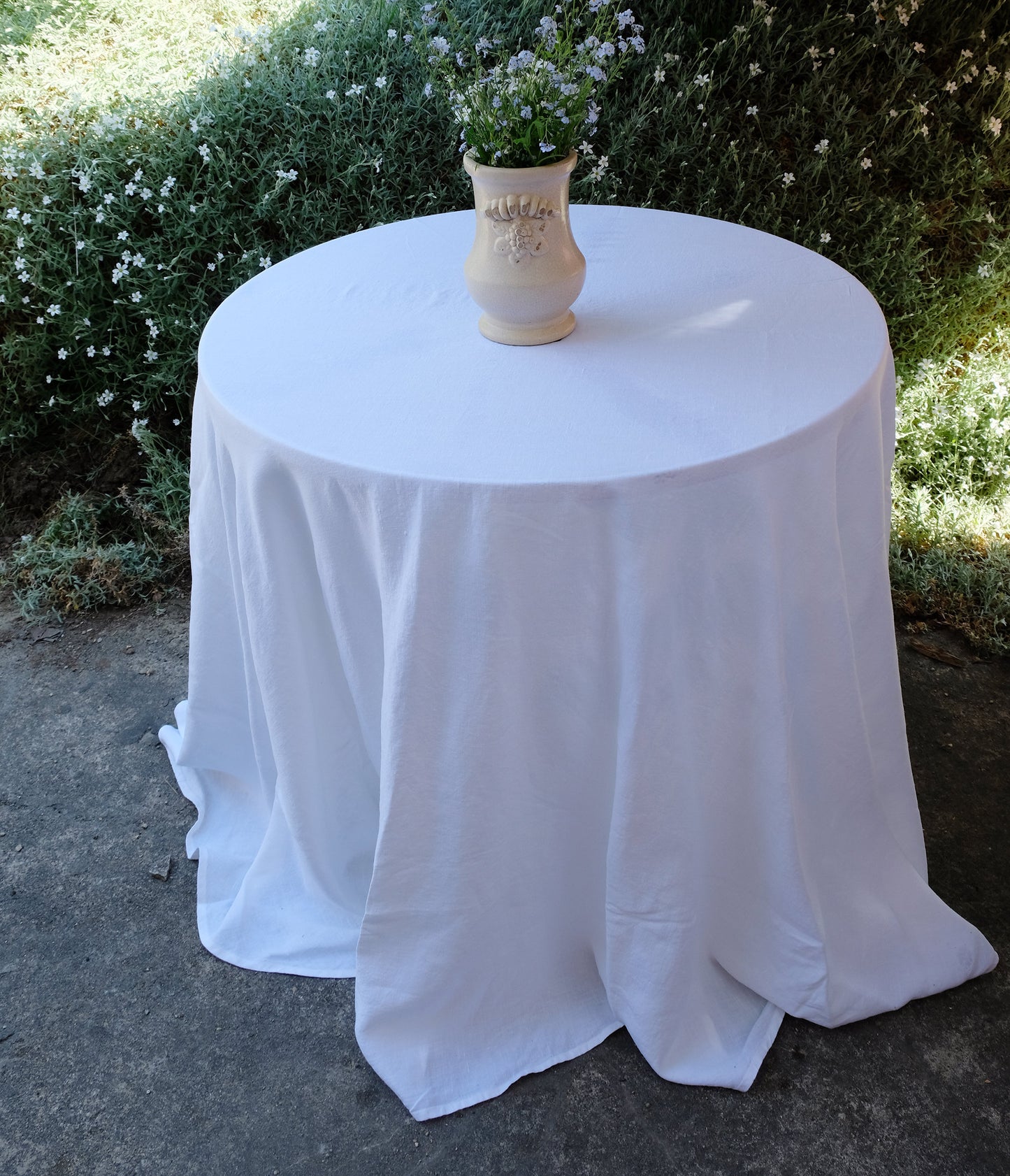 100% Linen Tablecloth Handmade Round Oval Rectangle Table cloth Natural Linen large Custom table decor Wedding decor Catering