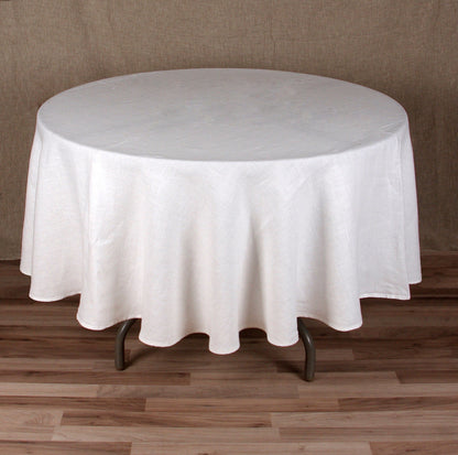 100% Linen Tablecloth Handmade Round Oval Rectangle Table cloth Natural Linen large Custom table decor Wedding decor Catering