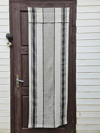 green French Door Curtain 1 Panel  - french linen curtains roman blinds