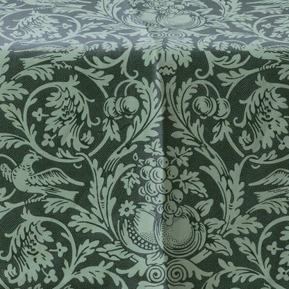Linen foral tablecloth william Morris Queen Anne, arts and crafts movement tablecloth Victorian style