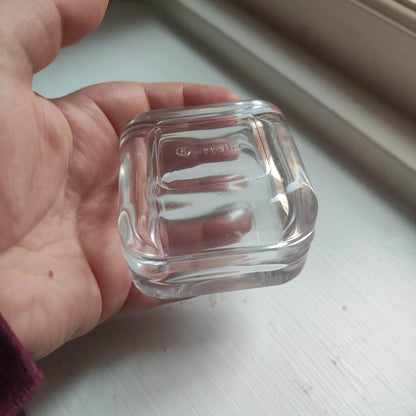 Iittala: VITRIINI Series -  Small Large  Jewelry Box - cear glass jewelry box Finnish design