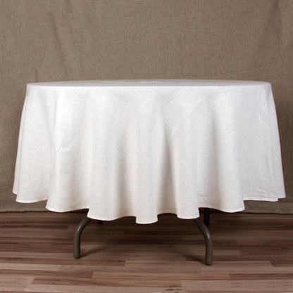 100% Linen Tablecloth Handmade Round Oval Rectangle Table cloth Natural Linen large Custom table decor Wedding decor Catering