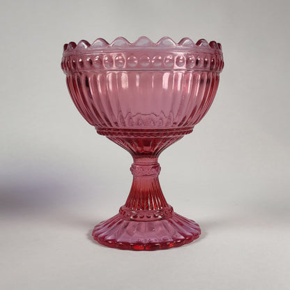 Marimekko bowl, Mariskooli, littala - yellow, red, brown, clear glass, garnet red, pale pink, amethyst, pale lillac, matt glass