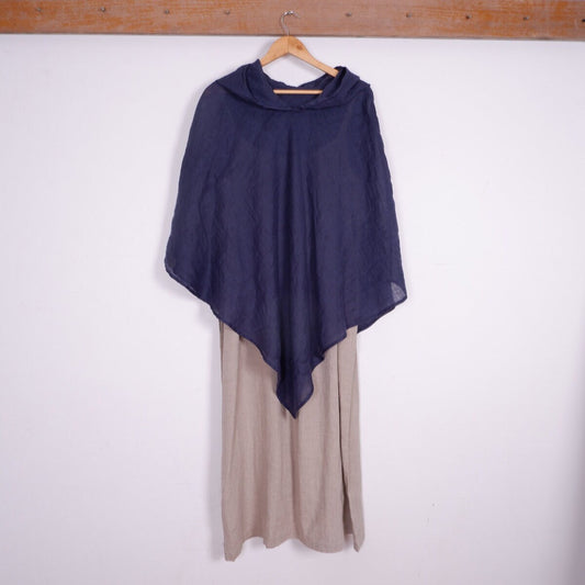 Linen Sheer Poncho in 40 colors, Linen gauze Poncho in lightweight linen, Summer vacation outfit one size    Gitft for mother wife