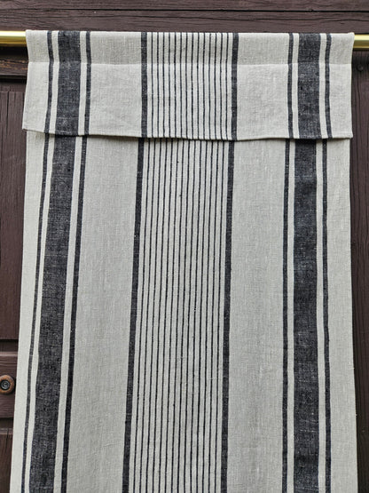 green French Door Curtain 1 Panel  - french linen curtains roman blinds