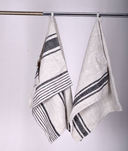 Stonewashed linen tea towel. Linen hand towel. Soft linen. Natural kitchen towel. Linen towel. Dish towel.
