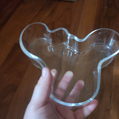 Iittala Alvar Aalto  - bowl or candle holder  - scandinavian vintage design. Blue