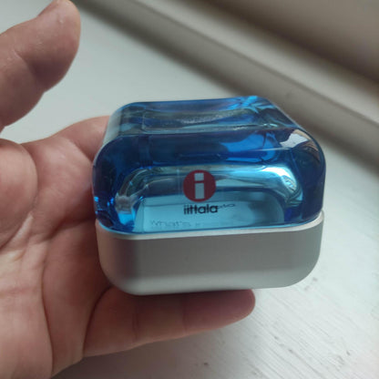 iittala vitriini box in glass and metal