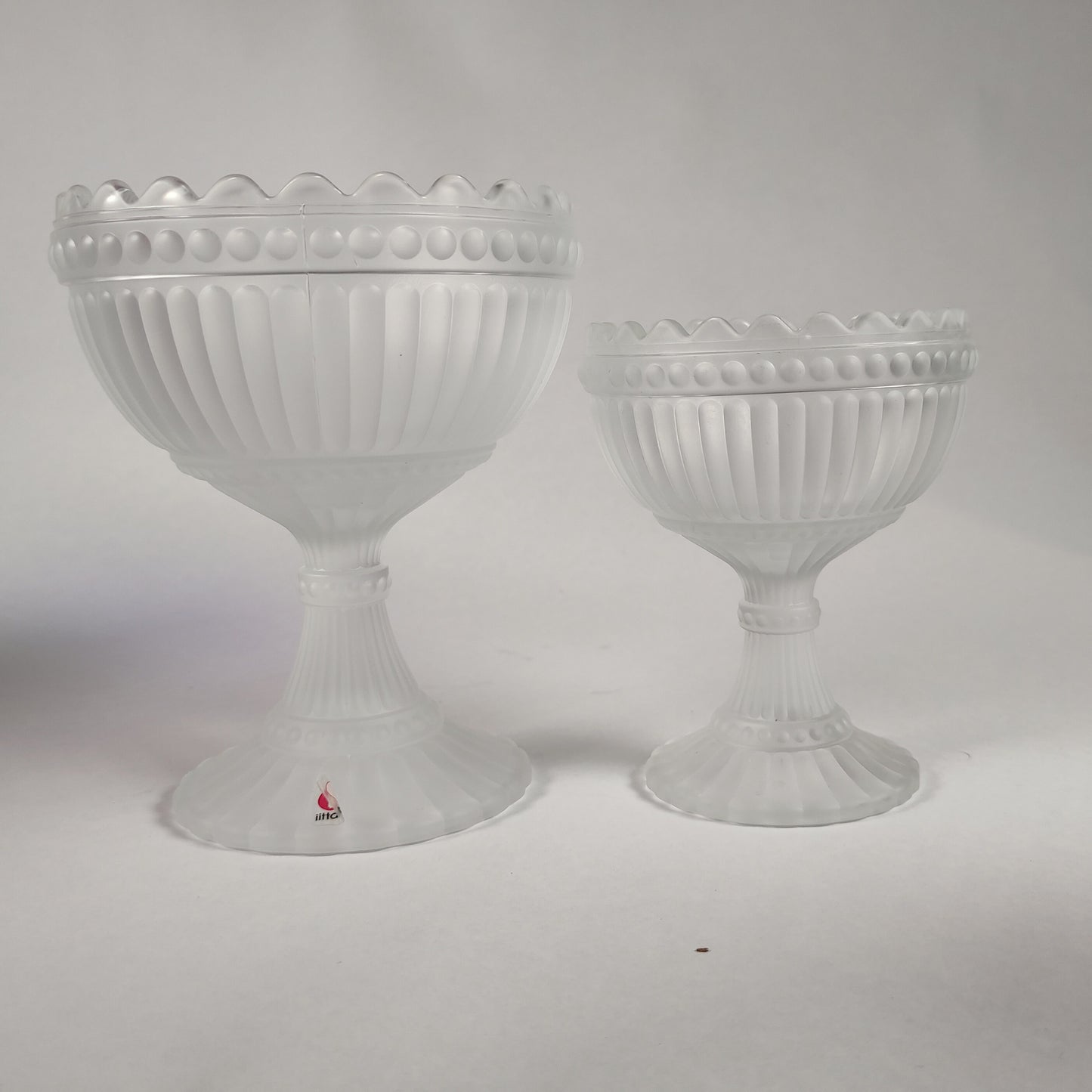Marimekko bowl, Mariskooli, littala - yellow, red, brown, clear glass, garnet red, pale pink, amethyst, pale lillac, matt glass