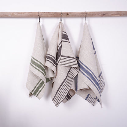 French style linen bath towels, Farmhouse linen kitchen towels, Sauna Spa linen towels, Thick linen towels, Natural linen hand towels