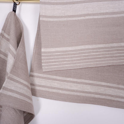 French style linen guest towels - Farmhouse linen kitchen towels - Sauna Spa linen towels - Thick linen towels, Natural linen hand towels