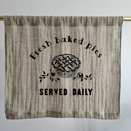 Natural grain sack Cafe Curtains, burlap Farmhous window panel, Living room Cafe Kitchen window curtain custom size